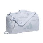 Adidas Unisex-Adult Defender 5 Small Duffel Bag, Crystal Sky/Wonder Blue, One Size Fits All