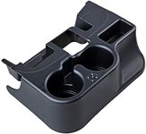 Astra Depot Black Center Console Tray Box Cup Holder add-on Compatible with 2003-2012 Dodge Ram 1500/2500 / 3500