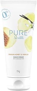 Gillette Venus Pure Shaving Cream, Manuka Honey and Vanilla, 174g