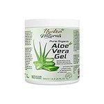 100% Pure Organic Aloe Vera Gel 500ml Made from Freshly Cut Aloe for Face, Body, Hair, Sunburn, After Sun, Scars, Hydrating Cooling Refreshing Vegan Cruelty-free