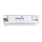 Panasonic 2.2 Ton 4 Star Premium Wi-Fi Inverter Smart Split AC(55 Deg. C Operation, Copper Condenser, 7in1 Convertible, True AI, 4-Way Swing, PM 0.1 Filter, CS/CU-QU26BKYFM, 2025 Model, White)