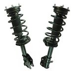AutoShack Front Complete Struts Coil Springs Assembly Pair of 2 Driver and Passenger Side Replacement for 2007 2008 2009 2010 Ford Edge 2007-2010 Lincoln MKX 3.5L V6 AWD CST372890-891PR