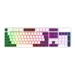 Ant Esports MK 1700 Wired Membrane Gaming Keyboard –with Backlit RGB LED, USB-A Connection, Quiet Keystrokes, 12 Multimedia Function Keys - for Computer, PC, Desktop, Gamer– 1 Year Warranty–Mercury