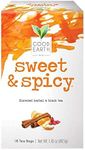 Good Earth Herbal and Black Tea - Sweet and Spicy - Case of 6 - 18 Count