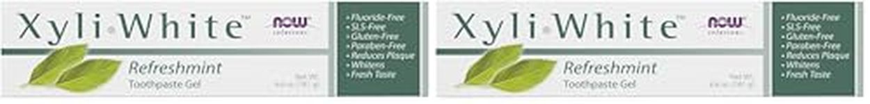 NOW Xyliwhite Refreshmint Toothpaste Gel (Pack of 2)