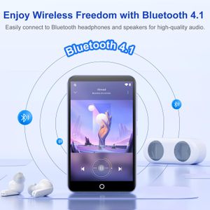 80GB MP3 Player with Bluetooth and WiFi – Portable Music Player