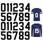 JOCXZI Pack of 22 0 to 9 Heat Transfer Numbers, Iron on Numbers for Jerseys, Basketball, Patches, Stickers for Sports, T-Shirt, Jersey, Football, Baseball Team T-Shirt