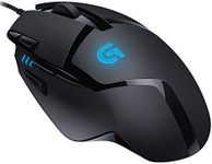 Logitech G402 Hyperion Fury Wired Gaming Mouse, 4,000 DPI, Lightweight, 8 Programmable Buttons, DPI Switch Button, Compatible with PC/Mac - Black