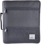 Hilroy - 2" D-Ring Zipper Binder (Black)