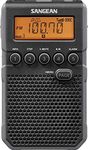 Sangean DT-800 Pocket Radio Mini Pocket Radio Black