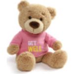 Gund Get Well T-Shirt Teddy Bear Stuffed Animal Plush 12.5" Toy, Pink