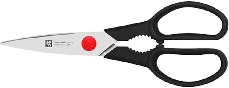 ZWILLING Twin L Forbici Multiuso, 20 cm, Acciaio Inox/Plastica, Nero