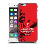 Head Case Designs Officially Licensed Liverpool Football Club Disagree Red Bill Shankly Quotes Hard Back Case Compatible With Apple iPhone 6 / iPhone 6s