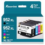 952 952XL Ink Cartridges for HP Printers with Newest Chip/Compatible for HP 952XL Ink Cartridge Combo Pack/Work for HP Officejet Pro 7740 Ink cartridges/for HP Officejet Pro 8710 8720 8210 8730