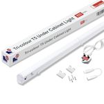 Morris LED Under Cabinet Light Linkable 3 Colours in 1 3000k/4000k/6500k Kitchen Light - UK Plug Included - 288mm, 550mm, 850mm,1150mm (850mm, 1Pack)