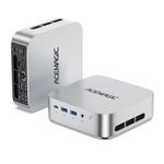 ACEMAGICIAN M1 Mini PC AMD Ryzen 7 6800H 16GB DDR5 512GB PCle SSD Mini Computers (8C/16T, up to 4.7GHz), Windows 11 Pro Radeon 680M 4K Triple Display Desktop Computers 3.2Type-C/LAN 2.5G/BT5.2/WiFi 6