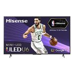 Hisense 75U68KM-75 Mini-LED 4K ULED Dolby Vision HDR10+ Google TV with Quantum Dot Google TV (Canada Model) 2023