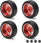 RCAWD Big Wheels Rim & Tire for 1/24 Wltoys K969 Series Upgrades Part