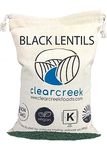Lentils | Black Beluga | 4 lb Bag | Non-GMO | Kosher | Vegan | Non-Irradiated
