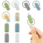 10pcs Charger Cable Protectors, Silicone Phone Charger Cable Protector Saver 2 in 1 Data Cable Protector Data Cable Winder Cord Organizer Compatible with Android cable with USB & Type-C Ends