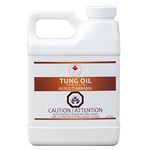 100% Pure Tung Oil by Rusty Design (16 oz (473ml))