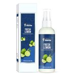 Home Genie Fresh Lemon Linen And Room Spray Air Freshener | Long Lasting Aromatic Scent | Made With Essential Oils - 100ml / 3.38 fl oz