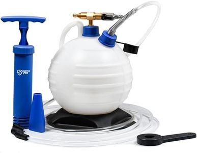 SMOTIVEPRO Oil Extractor Pump Vacuum 6L Pneumatic/Manual Fluid Extractor Professional Engine Oil Change Pump for Automotive and Marine