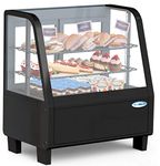 KoolMore Commercial Countertop Refrigerator Display Case Merchandiser with LED Lighting - 3.6 cu. ft