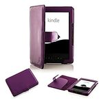 FOREFRONT CASES Cover for Amazon Kindle (4th & 5th Generation - 2012 Model) Case Cover Folio Stand - Extra Padded Rugged & Full Device Protection - Purple