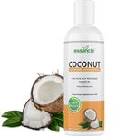 Essancia Coconut Carrier Oil For Hair Growth, Face Care, Dandruff, Glowing Skin & Dark Circles. 100% Natural, Organic, & Pure Cold Pressed Carrier Oils. (200ml)