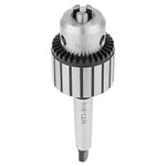 MT2 Drill Chuck, Carbide Steel Key Type Drill Chuck Heavy Duty Drill MT2-B16 Arbor Key Type Chuck Self-Tightening Tool 1-13mm Capacity with Chuck Key Rotation for Tapping Drilling 6.1 x 3.1in