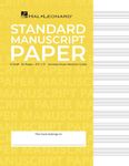 Standard Manuscript Paper (Yellow Cover)