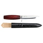 Industrial Revolution Morakniv Classic No 2 Knife with Finger Guard, Carbon Steel 105mm Blade