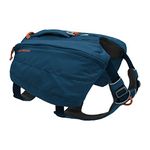 RUFFWEAR Dog Rucksack, Comfortable Saddlebag for Day Hikes and Extended Wear, Medium Breeds, Front Range Day Pack, Blue Moon, Medium…