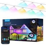 Govee Permanent Outdoor Lights 30M, Smart RGBIC Outdoor Lights with 72 Scene Modes, Work with Alexa, Google Assistant, 72 LED Eaves Lights IP67 Waterproof for Party, Eaves Decoration