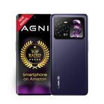 Lava Agni 3 5G (Heather Glass, 8GB+256GB) | India's 1st Dual AMOLED | Dimensity 7300X | 50MP Triple AI Camera | 66W Fast Charge,5000 mAh Battery | Clean UI | Free Replacement @ Home | with Charger