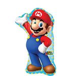 Anagram 33 in. Mario Bros Shape Foil Balloon