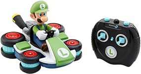 Nintendo Mario Kart 8 Luigi Mini Anti-Gravity RC Racer 2.4Ghz, with full function steering create 360 spins, whiles and drift! - Up to 100 ft. Range - For Kids ages 4+