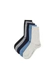 ESPRIT Unisex Kids Solid Mix 5-Pack K SO Cotton Plain 5 Pairs Socks, Multicolor (Sortiment 0070), 12-2.5