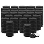 uxcell 300pcs Furniture Felt Pads Round 3/4" Self-stick Non-slip Anti-scratch Pads for Sofa Cabinet Chair Feet Floor Protector Black