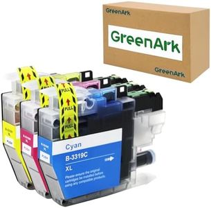 GreenArk LC3319XL Ink Cartridges Replacement for Brother LC 3319XL LC3319 3317 for Brother MFC J5330DW J5730DW J6530DW J6730DW J6930DW Printer (CMY)