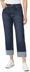 Angels Forever Young Women's Signature Straight Crop Jeans, Everest