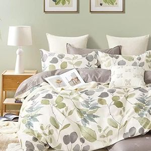 Essina King Quilt Cover Set – 3 Pcs King Size Quilt Cover Set with 1 Doona Cover and 2 Pillow Shams – King Quilt Cover Cotton 620 Thread Count – Luxurious Duvet Cover – Watercolour