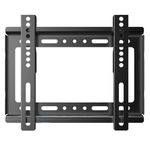 Jobzyp Fixed TV Wall Mount for Most TVs 14-43 inch LED LCD Flat Screen TVs, Ultra Slim Mounting Bracket up to VESA 200×200mm and 66LBS Loading Capacity, Only 0.9 inch from Wall TV Mount Low Profile