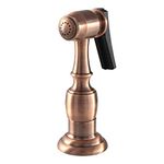 Kingston Brass KBSPR6AC Made to Match Kitchen Faucet Side Sprayer, Antique Copper