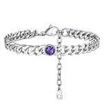 PROSTEEL Cuban Link Anklets for Women Mens Ankle Bracelet Stainless Steel Ankle Bracelets