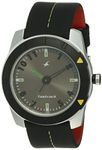 Fastrack Quartz Analog Grey Dial Plastic Strap Watch For Men-NS3015AL02
