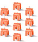 Creative.c Drywall Outlet Box Marker 10 Pcs,Drywall Electrical Outlet Box Locator, No Measuring Needed Drwall Tools for Electrical Outlets Wire Protection