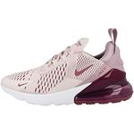 NIKE Women's Nike Air Max 270 Trail Running Shoes, Barely Rose Vintage Wine Elemental Rose, 5 UK