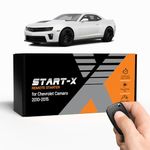 Start-X Remote Starter Kit for Chevrolet Camaro (2010, 2011, 2012, 2013, 2014, 2015) Vehicles | Key Ignition | Plug & Play Install | Lock 3X to Remote Start | Zero Wire Splicing